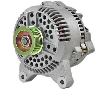New Alternator Compatible With High Amp 97-01 Ford F-Series Truck 5.4L F7uu10300cb Gl-417 Gl-508