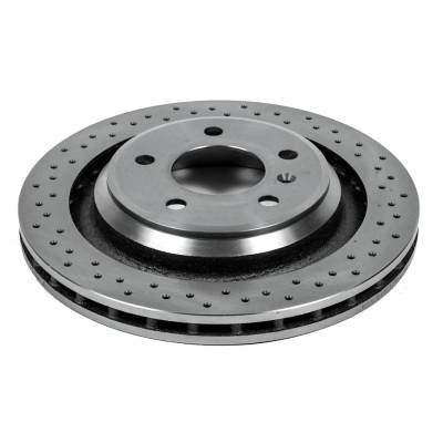 Left Rear Brake Disc Compatible With Pontiac Grand Prix Gxp 8 Cyl 5.3L 2005-2008 By P15ar8287