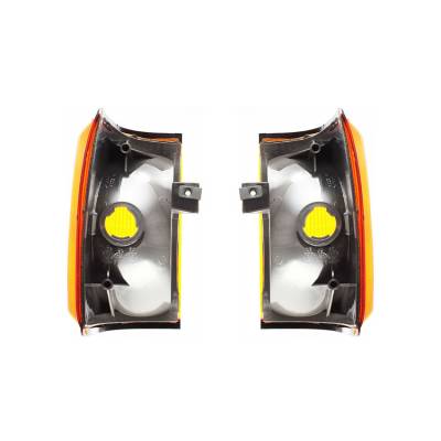 Rareelectrical - New Back Up Light Pair Compatible With Ford F-250 F-350 1987-1990 1991 Fo2521105 Fo2520107 E9tz - Image 2