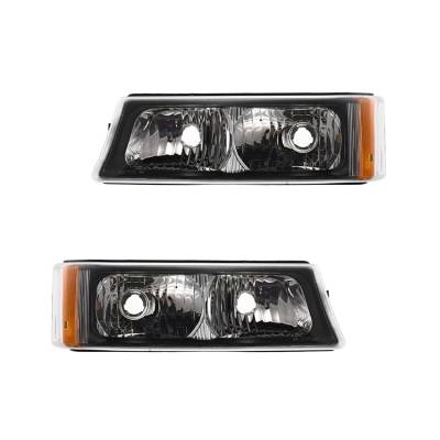New Turn Signal Light Pair Compatible With Chevrolet Silverado 2500 Hd 15199557 15199556 Gm2520185