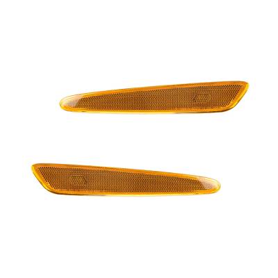 New Side Marker Light Pair Compatible With Chevrolet Corvette 2005-2012 10316652 10316651 Gm2551196