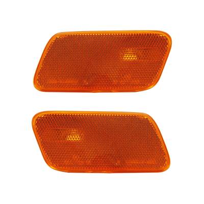 New Side Marker Light Pair Fits Mercedes Benz E500 Sedan Mb2570104 Mb2550103