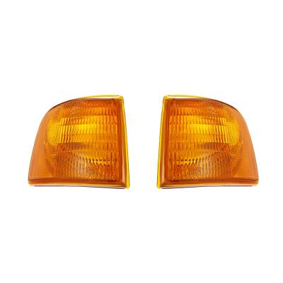 New Pair Of Side Marker Lights Compatible With Ford Ranger 1993-1997 Fo2521116 Fo2520118 F37z 13201