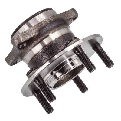 Rear Hub Bearing Assembly Compatible With 2009-2013 Mazda 6 5-Lug Abs 512409 Bolt-On Direct Fit Ball