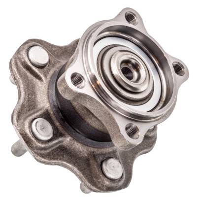 Rear Hub Bearing Assembly Compatible With 2002-2006 Nissan Altima 5-Lug Without Abs 512202 Bolt-On