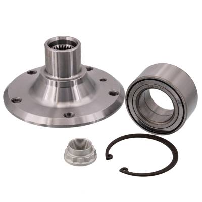 Rear Spindle Hub Assembly Compatible With 2008-2013 Bmw 128I Rwd 5-Lug Abs Pre-Assembled Direct