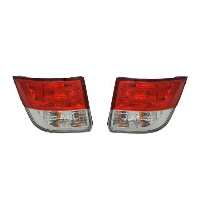 New Pair Of Tail Lights Compatible With Honda Odyssey Ex Exl Lx Se 2014-2016 By Part Numbers
