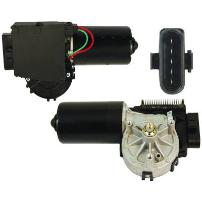 Rareelectrical - Front Windshield Wiper Motor Compatible With 1995-2006 Ford 1996-2010 Seat 1995-2010 Volkswagen - Image 4