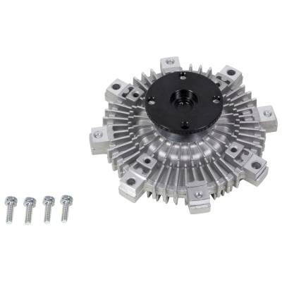 Rareelectrical - Fan Clutch Compatible With Kia Sportage 2001-2002 2.0L L4 Dohc Standard Rotation Coil Spring 4 Bolt - Image 2