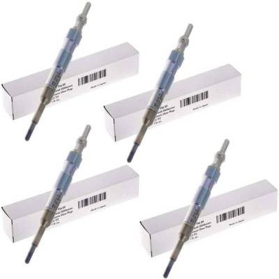 New OEM Set Of 4 Glow Plugs Compatible With Volkswagen Beetle Jetta Golf Hatchback Wagon Diesel 1.9L