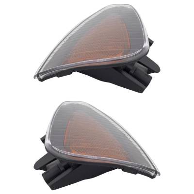 Rareelectrical - Halogen Side Marker Light Assembly Right Left Pair Compatible With 2006-2010 Dodge Charger Sxt Sedan - Image 3