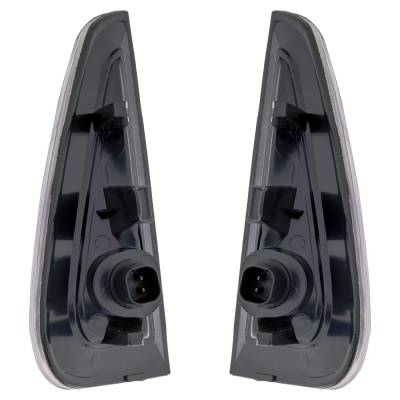 Rareelectrical - Halogen Side Marker Light Assembly Right Left Pair Compatible With 2006-2010 Dodge Charger Sxt Sedan - Image 5