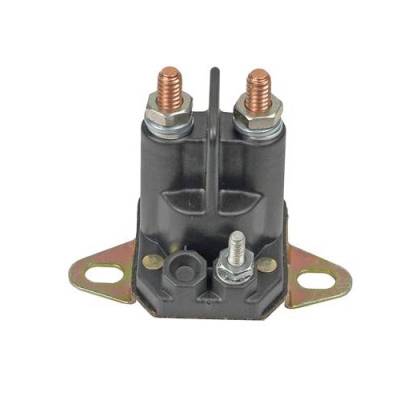 12V 200 Amp Intermittent Duty Spst Starter Solenoid 3-Terminal Copper Compatible With Lawn Tractors
