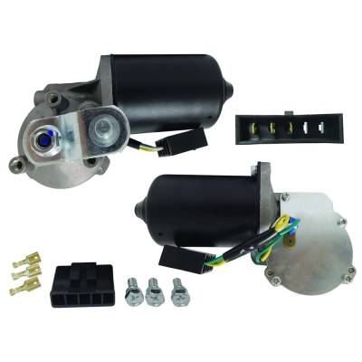 Rareelectrical - Front Windshield Wiper Motor Compatible With None Vehicle 2301002 47004124 47004132 230-1002 Direct - Image 2