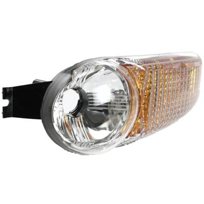 Rareelectrical - Halogen Turn Signal Parking Light Assembly Left Driver Side Compatible With 2000-2007 Gmc Sierra - Image 4