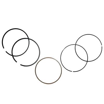 Piston Rings 0.75Mm Over Compatible With 2004-2013 Yamaha Raptor 350 Grizzly Bruin Yfm350 348Cc