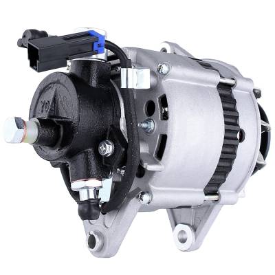 Rareelectrical - New 12V 65A Alternator Compatible With European Model Isuzu Nkr 2.8L Diesel 85-96 8941224883 - Image 3