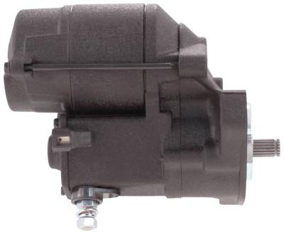Rareelectrical - Black Starter Motor Compatible With 1994-2006 Harley-Davidson Fxdbi Dyna Street Bob Fxdc Super Glide - Image 4