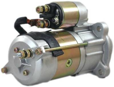Rareelectrical - 12V 3.0Kw Plgr Starter Compatible With Perkins 1104D-44T 1104D-E44t 4-Cyl 4.4L Turbo Diesel - Image 2