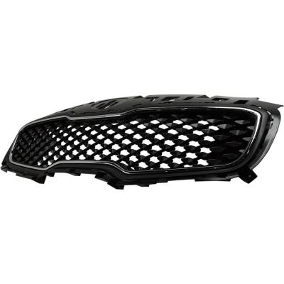 Rareelectrical - New Black Grille Assembly Compatible With Kia Sportage Lx 4 Cyl 2.4L Sportage Ex 4 Cyl 2.4L Sx 2.0L - Image 3