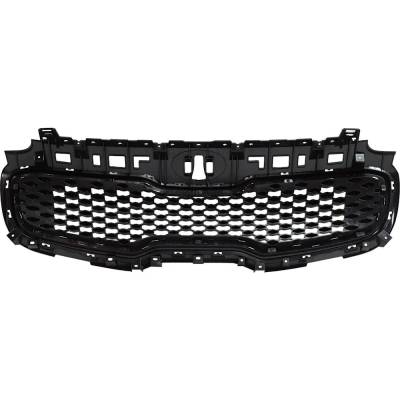 Rareelectrical - New Black Grille Assembly Compatible With Kia Sportage Sx Turbo 4 Cyl 2.0L Sportage Sx 4 Cyl 2.0L Ex - Image 5