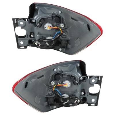 Rareelectrical - Led Tail Light Assembly Right Left Pair Outer Compatible With 2018-2019 Toyota Highlander Limited - Image 4