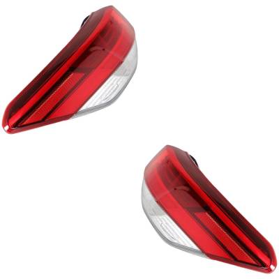 Rareelectrical - Led Tail Light Assembly Right Left Pair Outer Compatible With 2018-2019 Toyota Highlander Limited - Image 6