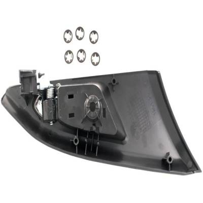 Rareelectrical - Front Driver Side Interior Door Handle Compatible With 2009-2013 Cadillac Cts Chrome Lever Without - Image 2
