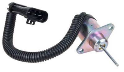 Fuel Shut Down Solenoid 12V 3-Terminal Continuous Duty Compatible With Bobcat S130 S150 S160 S175
