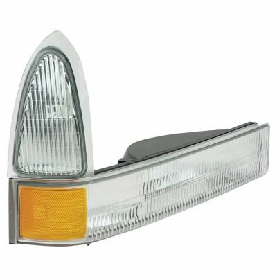 Rareelectrical - Halogen Parking Light Assembly Right Passenger Side Compatible With 2002-2004 Ford F-350 F-450 F-550 - Image 3