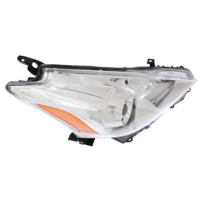Rareelectrical - New Right Front Halogen Headlight Compatible With 2012-2014 Toyota Prius V Two Three Five Base 1.8L - Image 3
