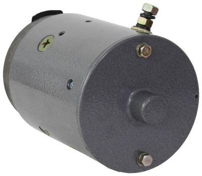 Rareelectrical - Snow Plow Motor Compatible With Boss Snow Plows 12V Cw 1.7Kw Slotted Shaft Prestolite 46-2432 - Image 2
