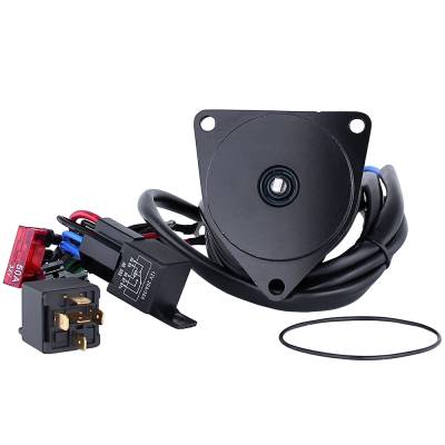 Rareelectrical - Tilt Trim Motor Kit Compatible With Yamaha Cv85eld Cv85etld C85tlrp P60tlhp 70Tlrp 90Tjrp 2-Stroke - Image 1