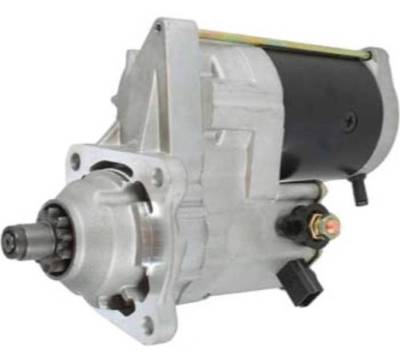 12V Starter Motor 10-Tooth Cw Osgr 4Kw Compatible With 1997-2006 Case Mx100 Mx110 Mx120 Mx135 Farm