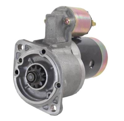 Rareelectrical - New 11 Tooth 12 Volt Starter Motor Compatible With Nissan Lift Truck With H30 P40 Engine M2t58481 - Image 1