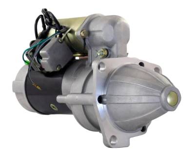 Rareelectrical - New Starter Motor Compatible With Hitachi Excavator Ex200 -1 -2 -3 With Isuzu 6Bd1 1-81100-197-0 - Image 1