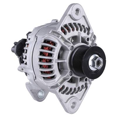 Rareelectrical - New 24 Volt Alternator Compatible With New Holland Yale Cummins Case Hyster 5.9L By Part Numbers - Image 2