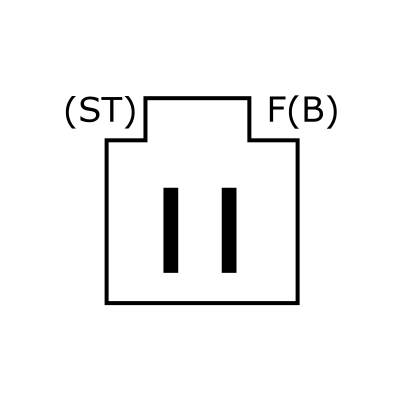 Rareelectrical - Voltage Regulator With Harness Compatible With Penntex Px-5 Late Early Style Alternator B-Circuit - Image 7