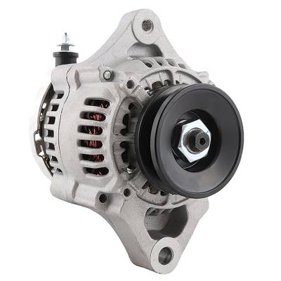 New 16 Volt 55A Style 93Mm Race Alternator 1-Wire Ir/If V-Belt Pulley Compatible With Race Car