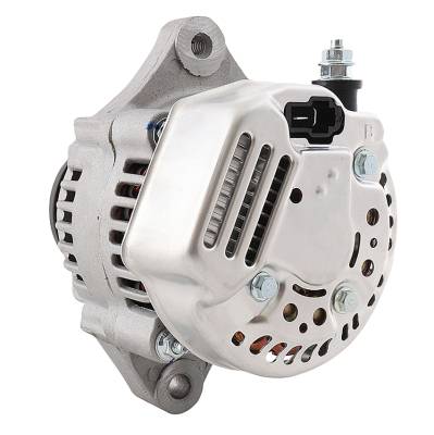 Rareelectrical - New 16 Volt 55A Style 93Mm Race Alternator 1-Wire Ir/If V-Belt Pulley Compatible With Race Car - Image 2