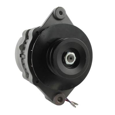 Rareelectrical - New 12V 55A Industrial Forklift Alternator Compatible With Caterpillar Gc Gp Series Mitsubishi Fg - Image 1
