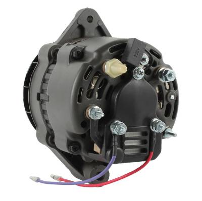 Rareelectrical - New 12V 55A Industrial Forklift Alternator Compatible With Caterpillar Gc Gp Series Mitsubishi Fg - Image 2