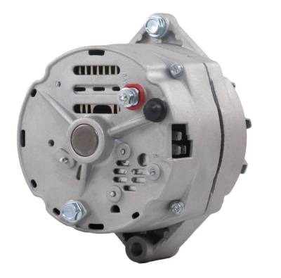 Rareelectrical - New Alternator 40 Amp 24 Volt External Fan Internal Regulator Compatible With John Deere Grader 570B - Image 2
