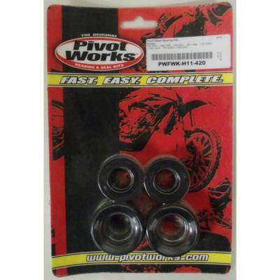 New Front Wheel Bearing Kit Compatible With 1987-2009 Honda Trx300ex Trx250x Trx400ex Atv Utv