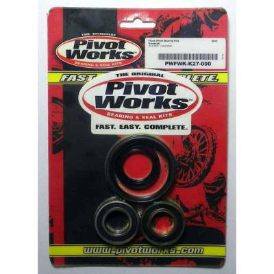 New Front Wheel Bearing Seal Kit Compatible With 2008-2009 Kawasaki Klx450r 08-09 Double-Sealed