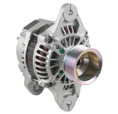 24 Volt 80 Amp Alternator Compatible With Volvo Penta D12d-A D12d-B D12d-C D12d-G Mh Mp 12.1L 6-Cyl
