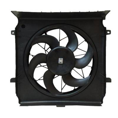 Rareelectrical - Engine Cooling Fan Fits 2002-2007 Jeep Liberty 2.4L 3.7L OEM 55037659Aa 52079786Ab 5183563Aa Pa+Gf - Image 2