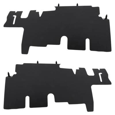 Rareelectrical - New Pair Of Headlight Bracket Compatible With Honda Ridgeline Ex-L 6 Cyl 3.5L Ridgeline Black - Image 6