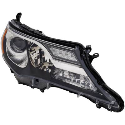 Rareelectrical - New Headlight Compatible With 2013-2015 Toyota Rav4 2.5L I4 Right Passenger Side Halogen Rept100393q - Image 1