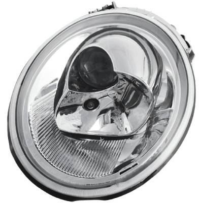 Headlight Compatible With 2002-2004 Volkswagen Beetle Left Driver Side Halogen V100118